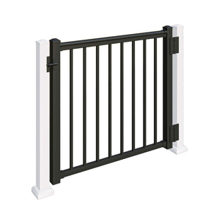 Aluminium Balustrade Gate – Black