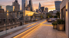 Frameless Balustrade Channel Kit – 2.5m (Anodised Finish)