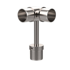 Height Adjustable with Adjustable Elbow Handrail Bracket (Satin)