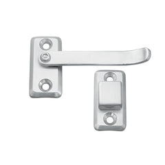 Gate latch assembly in 316 stainless steel for 48.3mm tube, adjustable across a 15 to 35mm gap