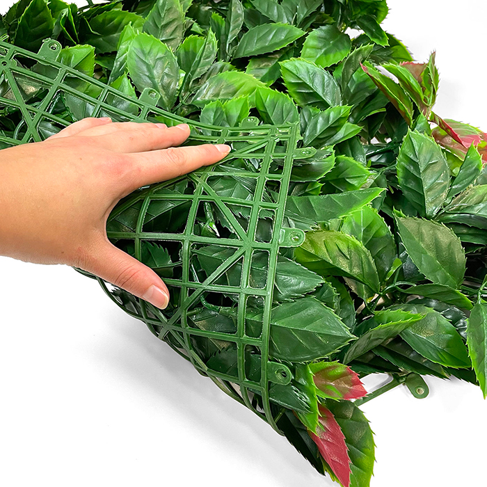 flexibility of the autumn artificial hedge tile