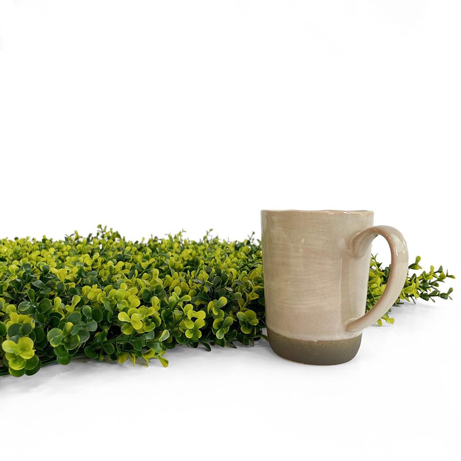 thickness of the boxwood natural artificial hedge tiles