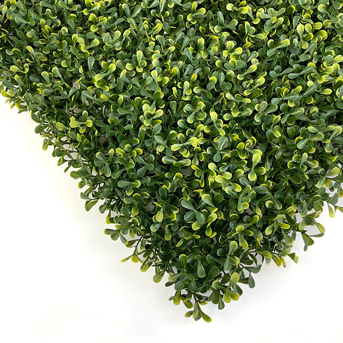 artificial topiary tiles close up