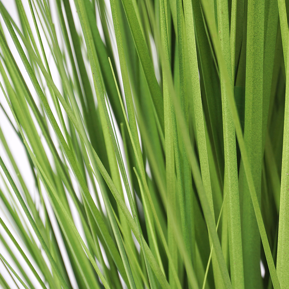 close up of the green artificial grass