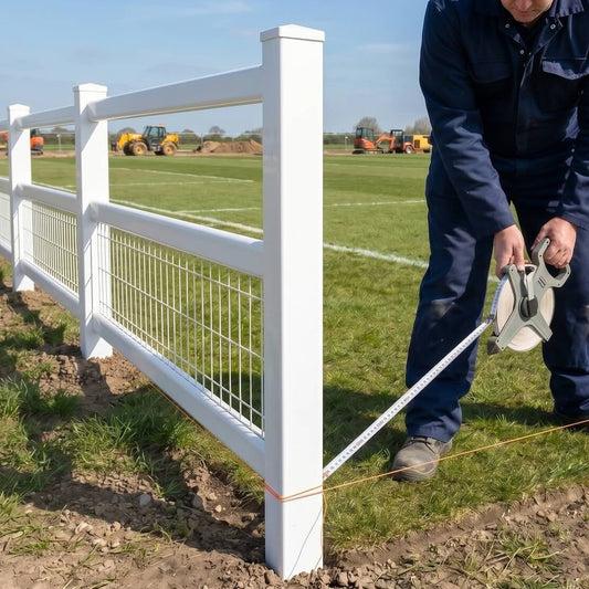 How to Measure Your Pitch for Perimeter Fencing