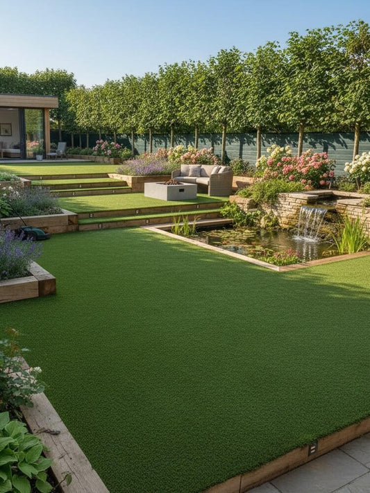 How to Create a Low-Maintenance Garden with Artificial Grass and Hedges