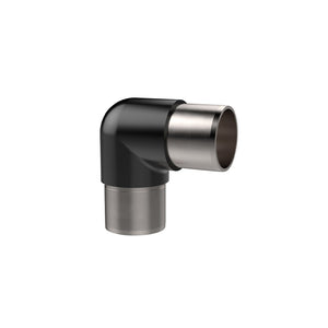 90° Round Elbow Corner (Black)