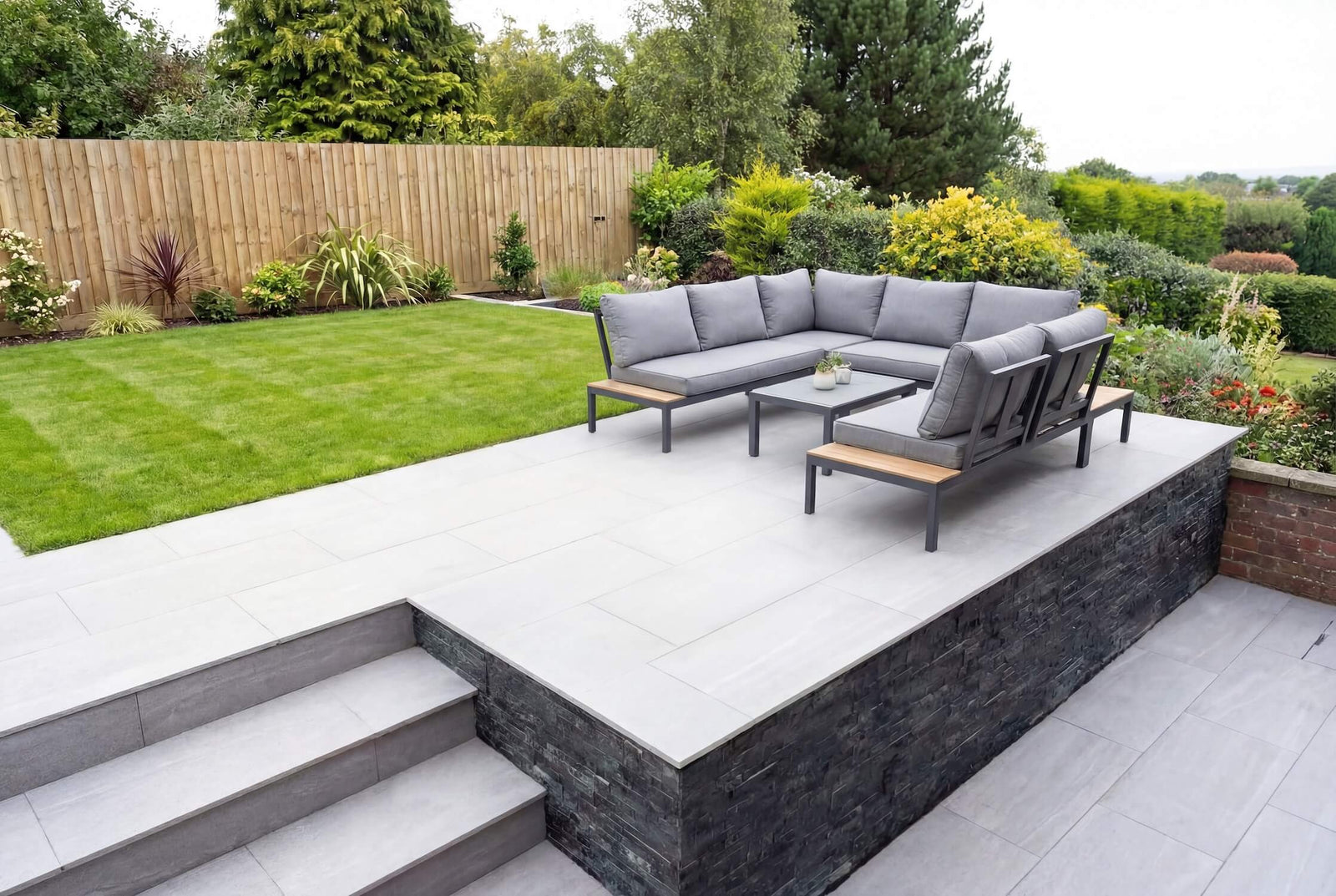 Before balustrade installation