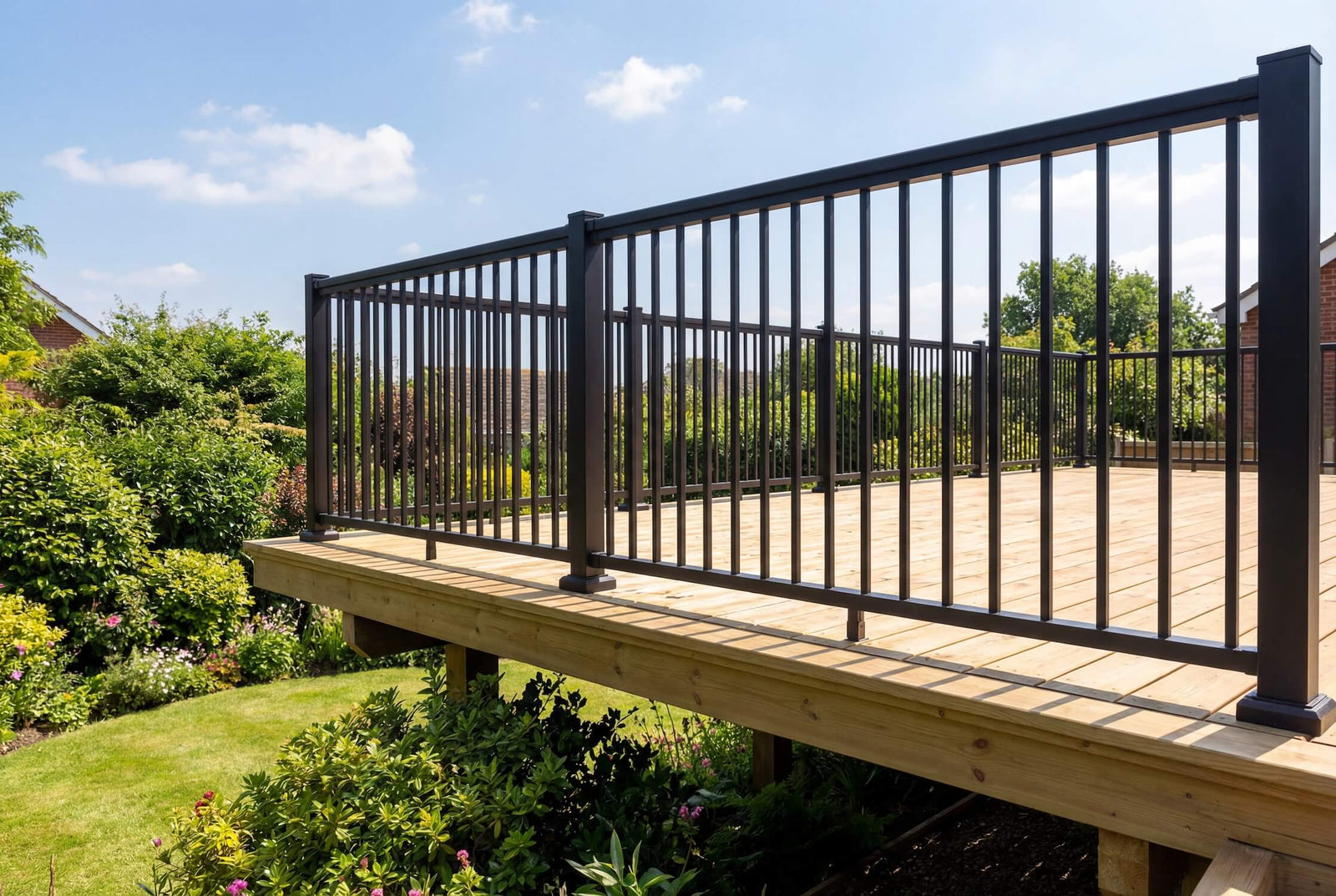After balustrade installation