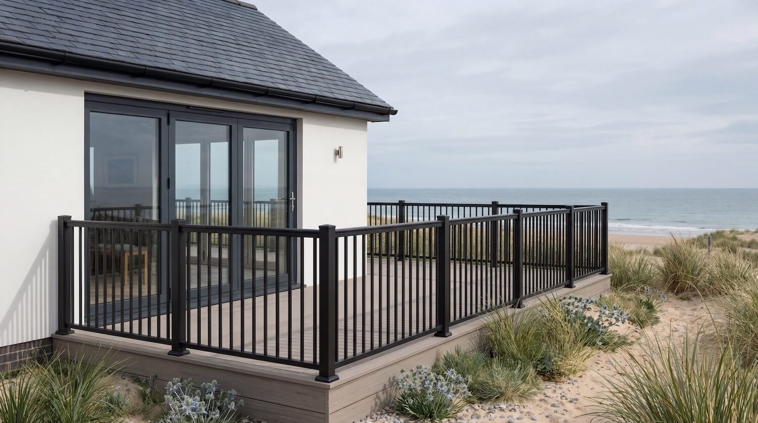 After balustrade installation