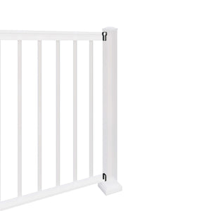 Plastic Rail End Covers - Aluminium Balustrade