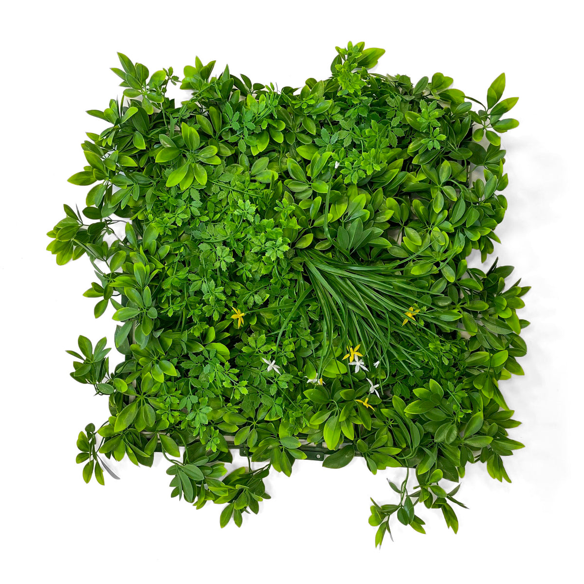Artificial Hedge Tile Mixed Foliage 50cm x 50cm