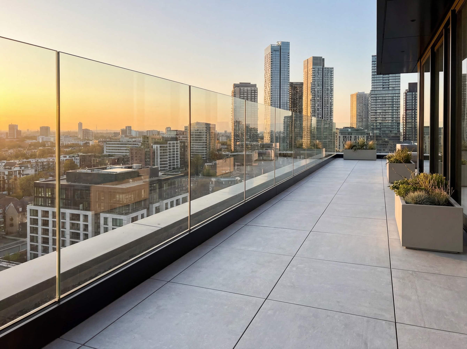 After balustrade installation