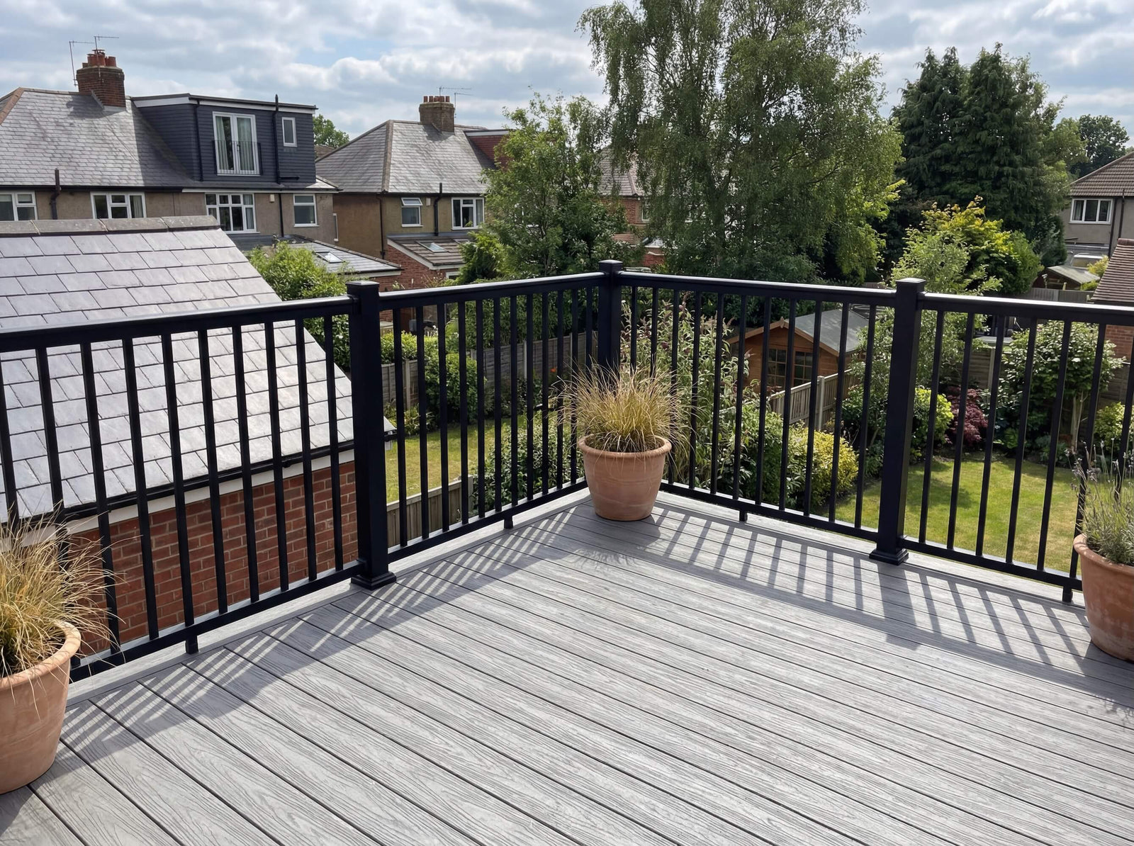 After balustrade installation