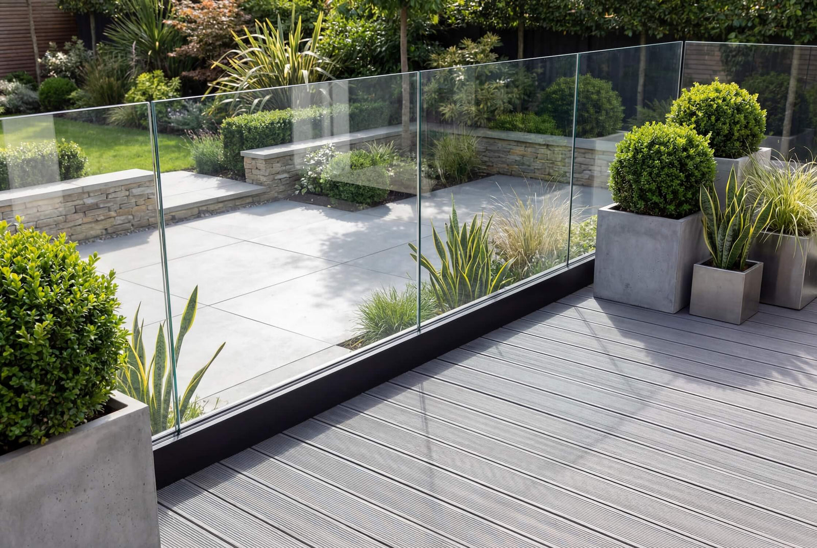 After balustrade installation