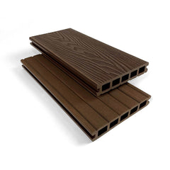 Mahogany Brown Square Edge – 3.6m Composite Decking