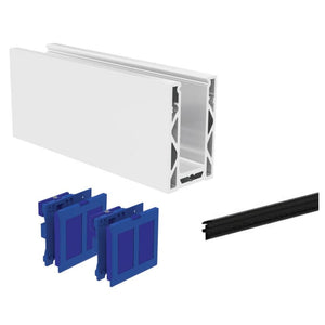 Channel Kit – 2.5 m (Mill Finish Base Fix)