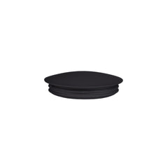 Black plug for side fix glass balustrade channel