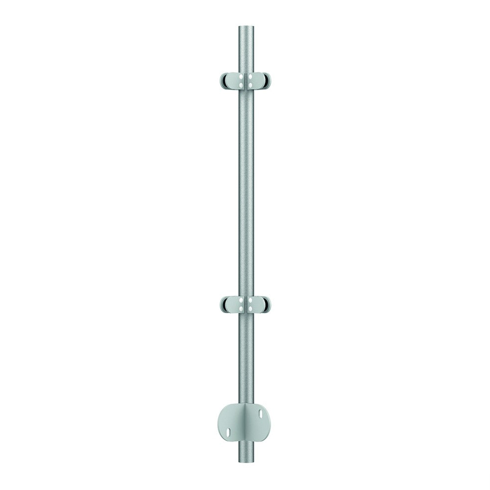 Satin stainless steel side fix external corner post with corner bracket