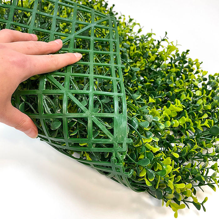 flexibility of the boxwood natural artificial hedge tiles