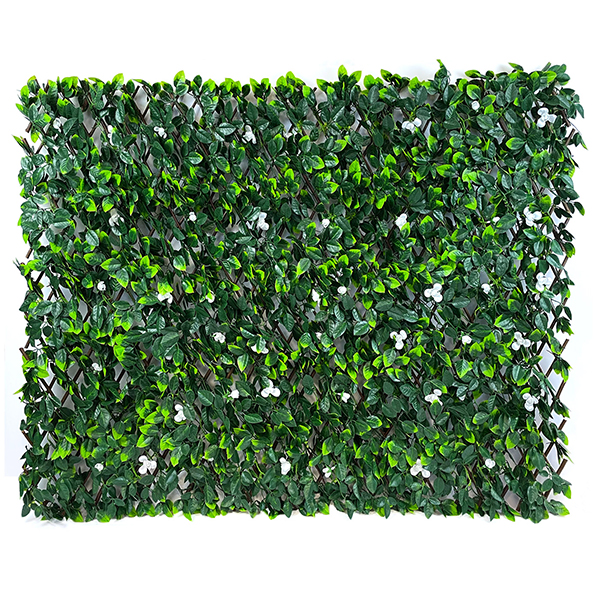 artificial summer extendable hedging 2m x 1m