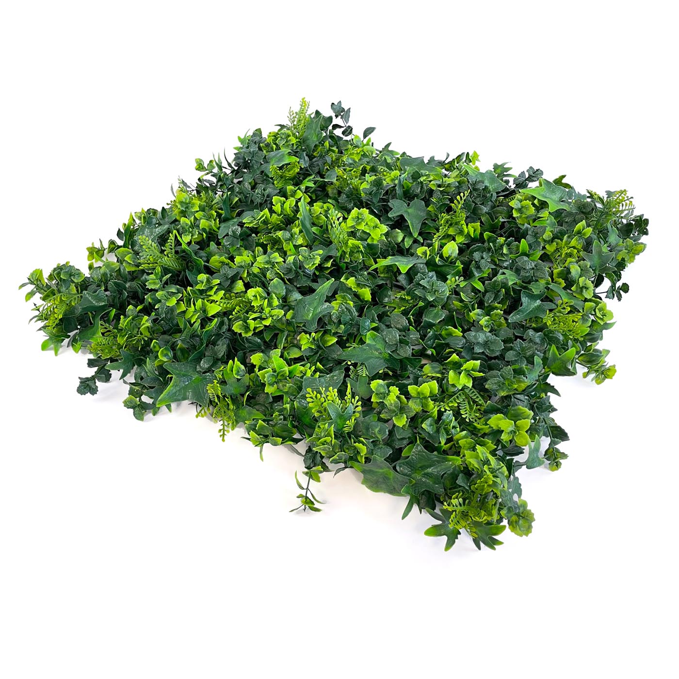 Artificial amazon hedging tile with thick green foliage