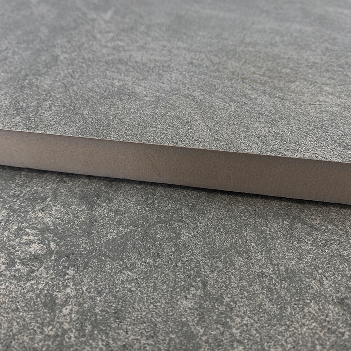 60cm x 60cm slate grey porcelain tiles