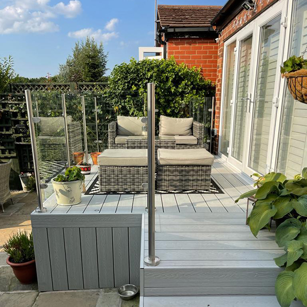 glass railing balustrades