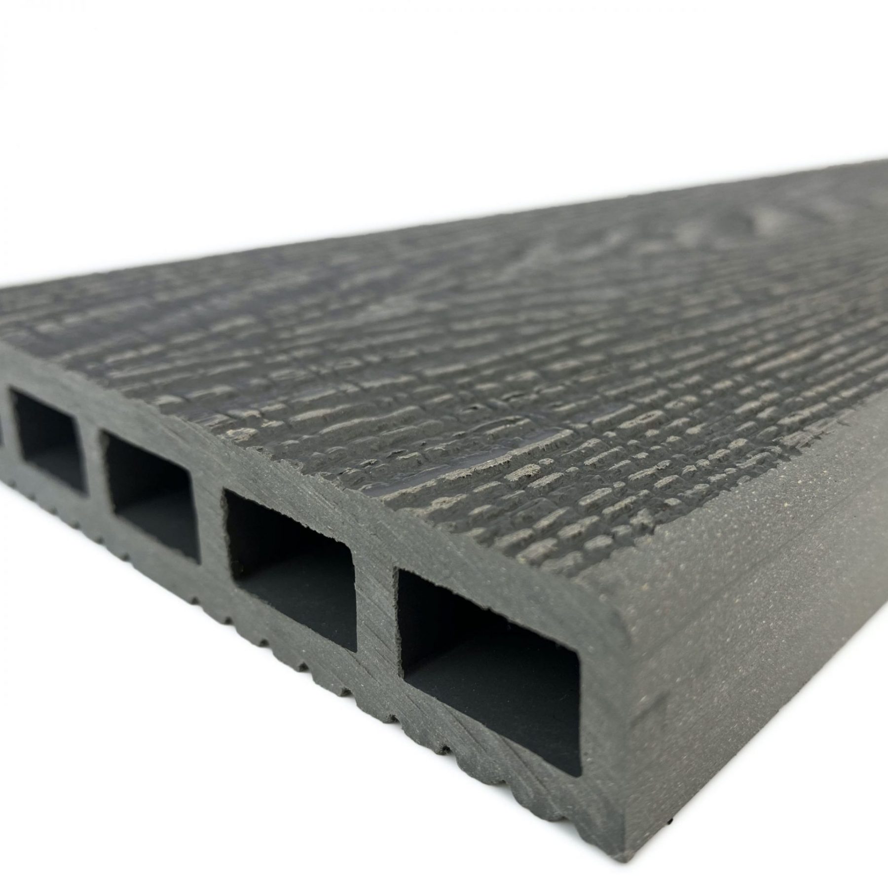 silver ash square edge composite decking boards