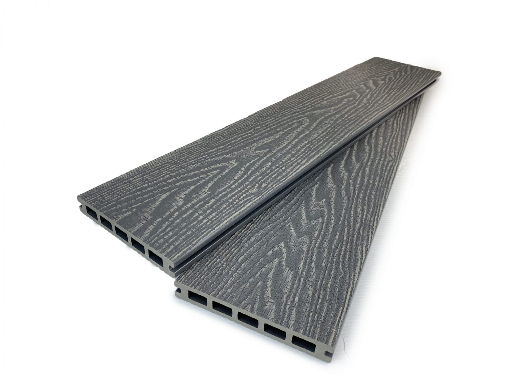 silver ash composite decking boards