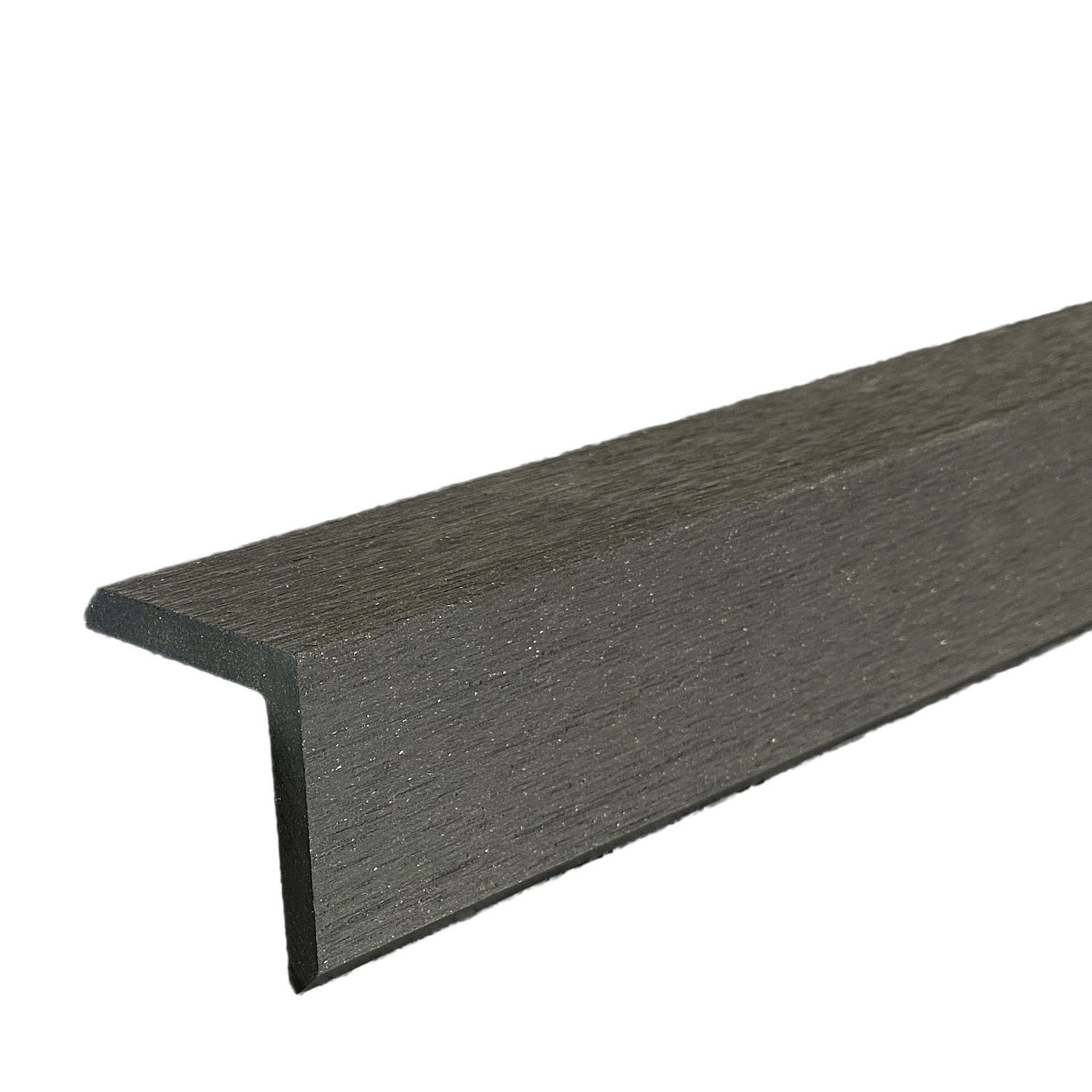 black composite decking trim