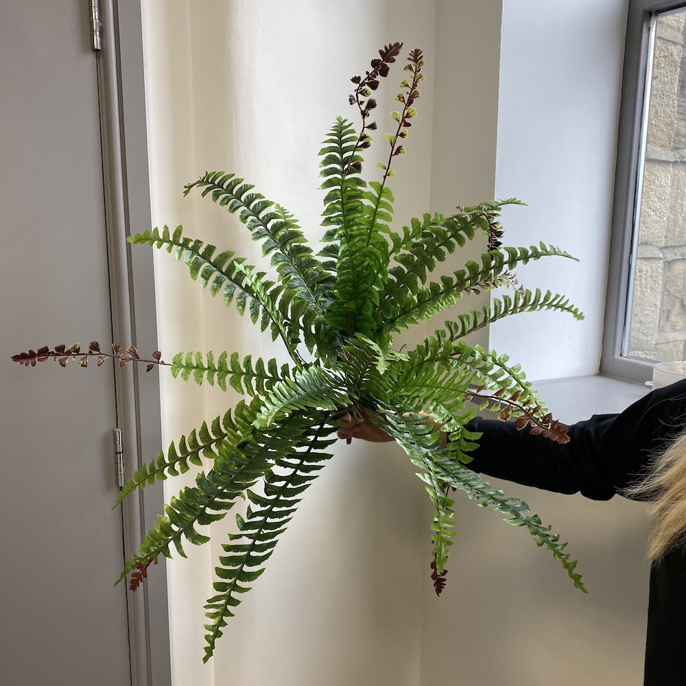 Artificial large boston fern