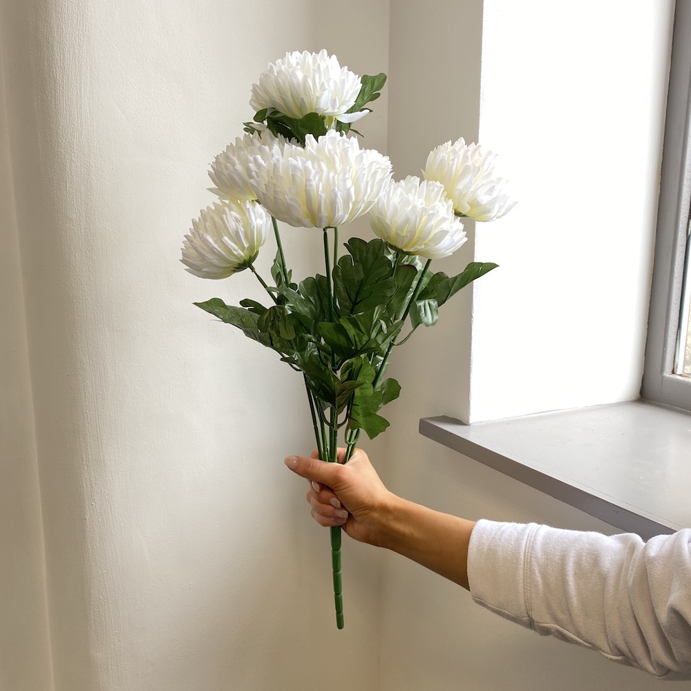 artificial chrysanthemum white