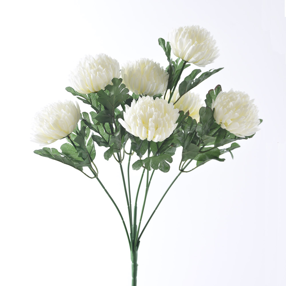 artificial Charysanthemum White bouquet