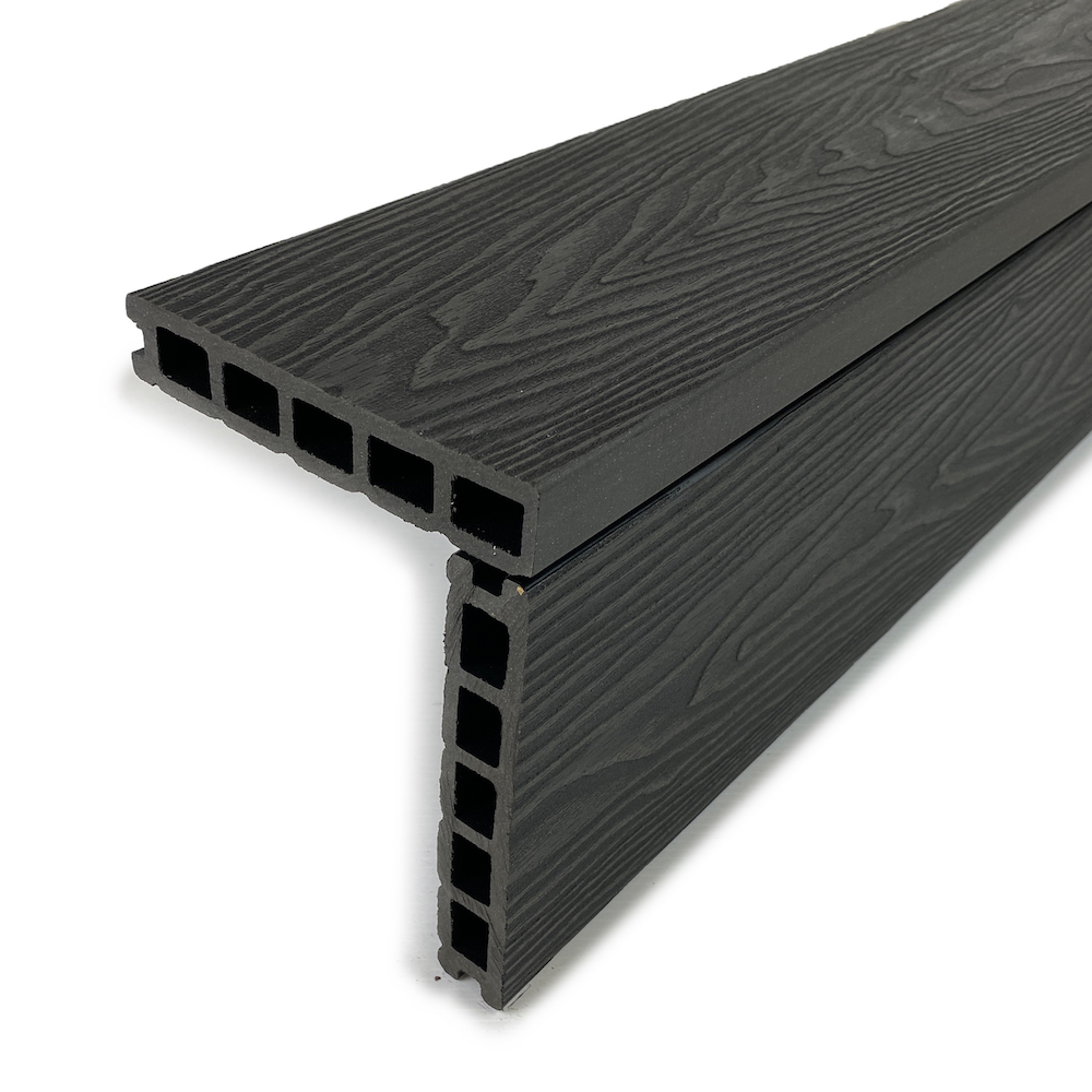 Midnight black square edge boards
