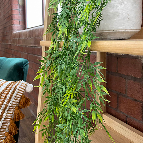 artificial trailing bamboo plant