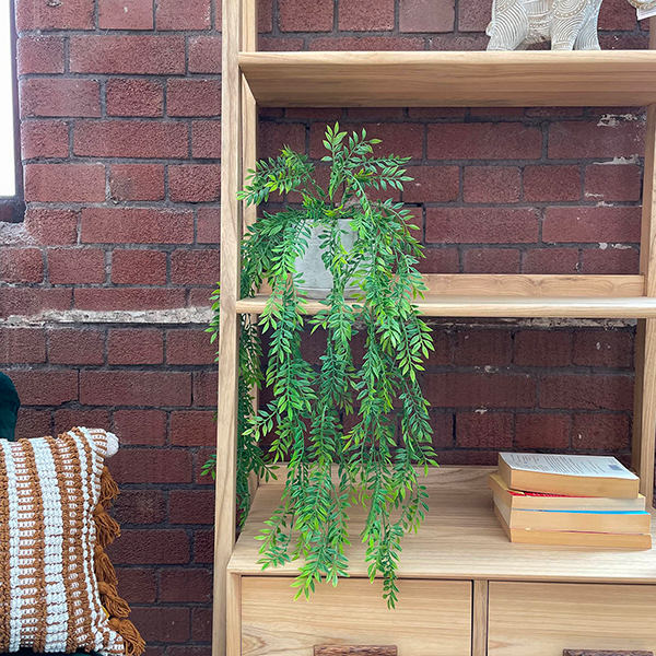 indoor artificial hanging vine plant