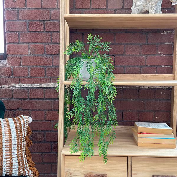 indoor artificial hanging vine plant