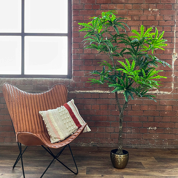 indoor artificial pelandra tree plant