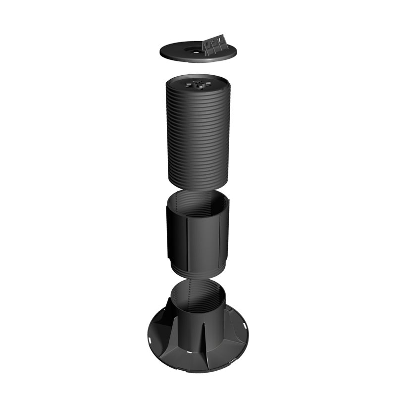 fixed head substructure pedestal