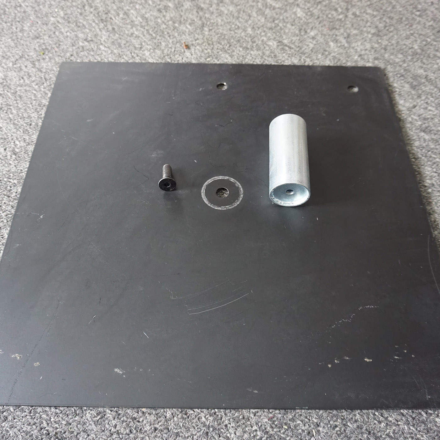 base plate for aluminium structure