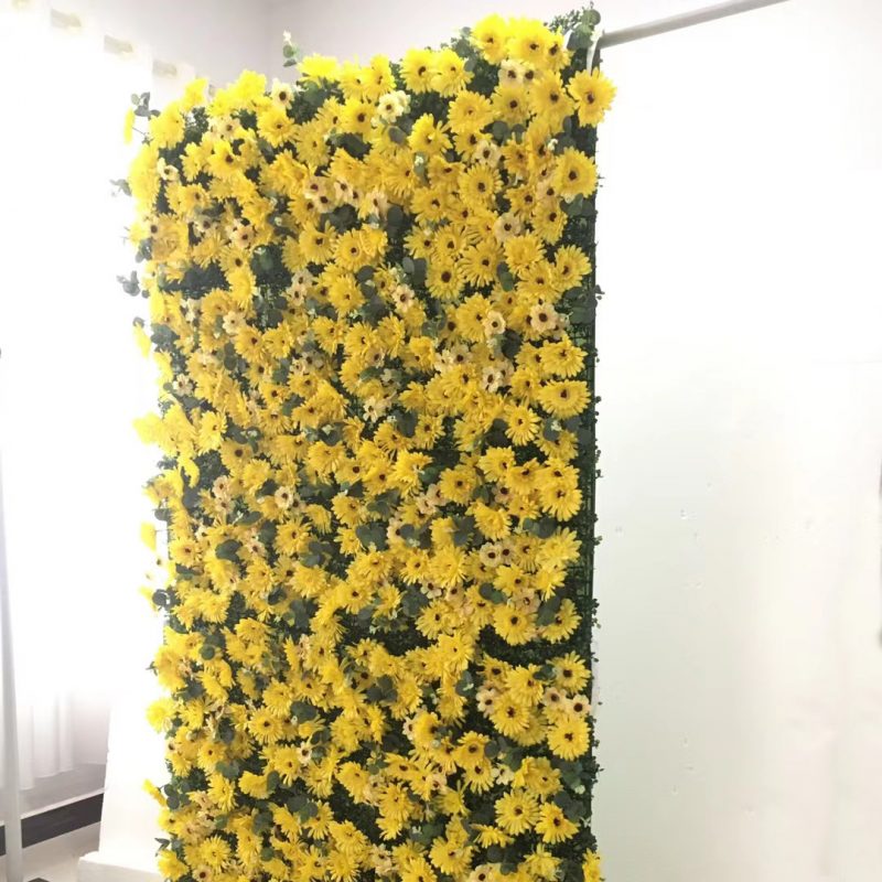 Artificial Flower Wall backdrop Ditsy Daisy I The Outdoor Look