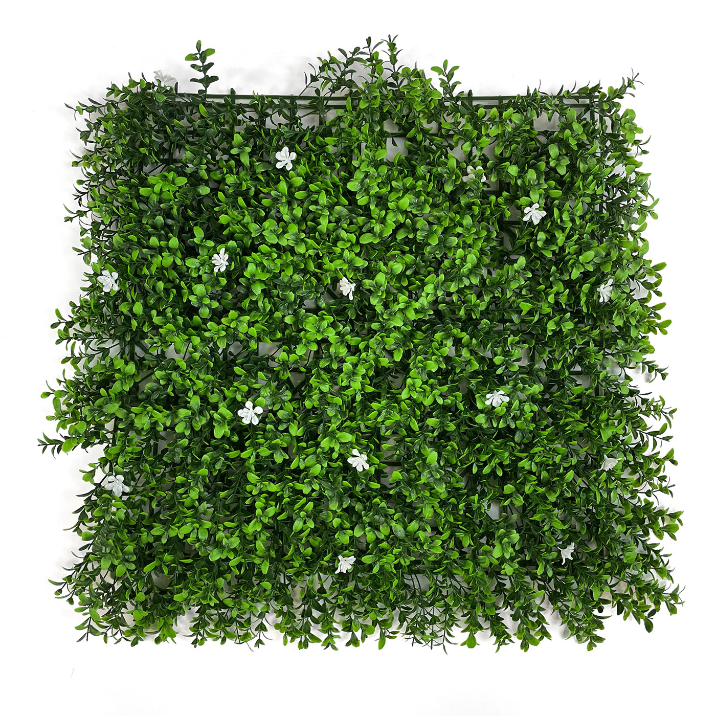 artificial boxwood flower hedge tile