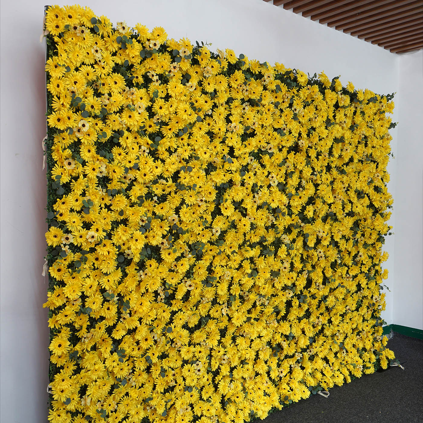 artificial photo wall silk flowers