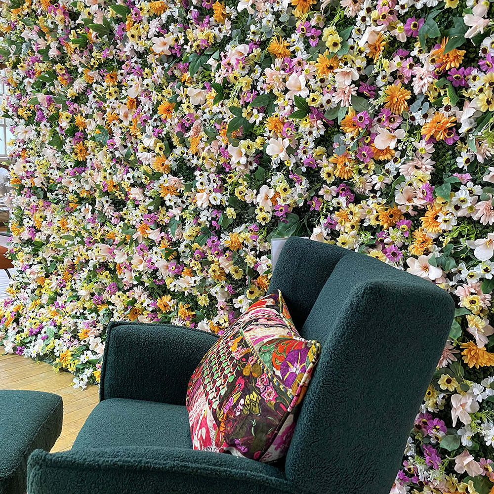 beautiful artificial flower wall the ditsy daisy for photo backdrops