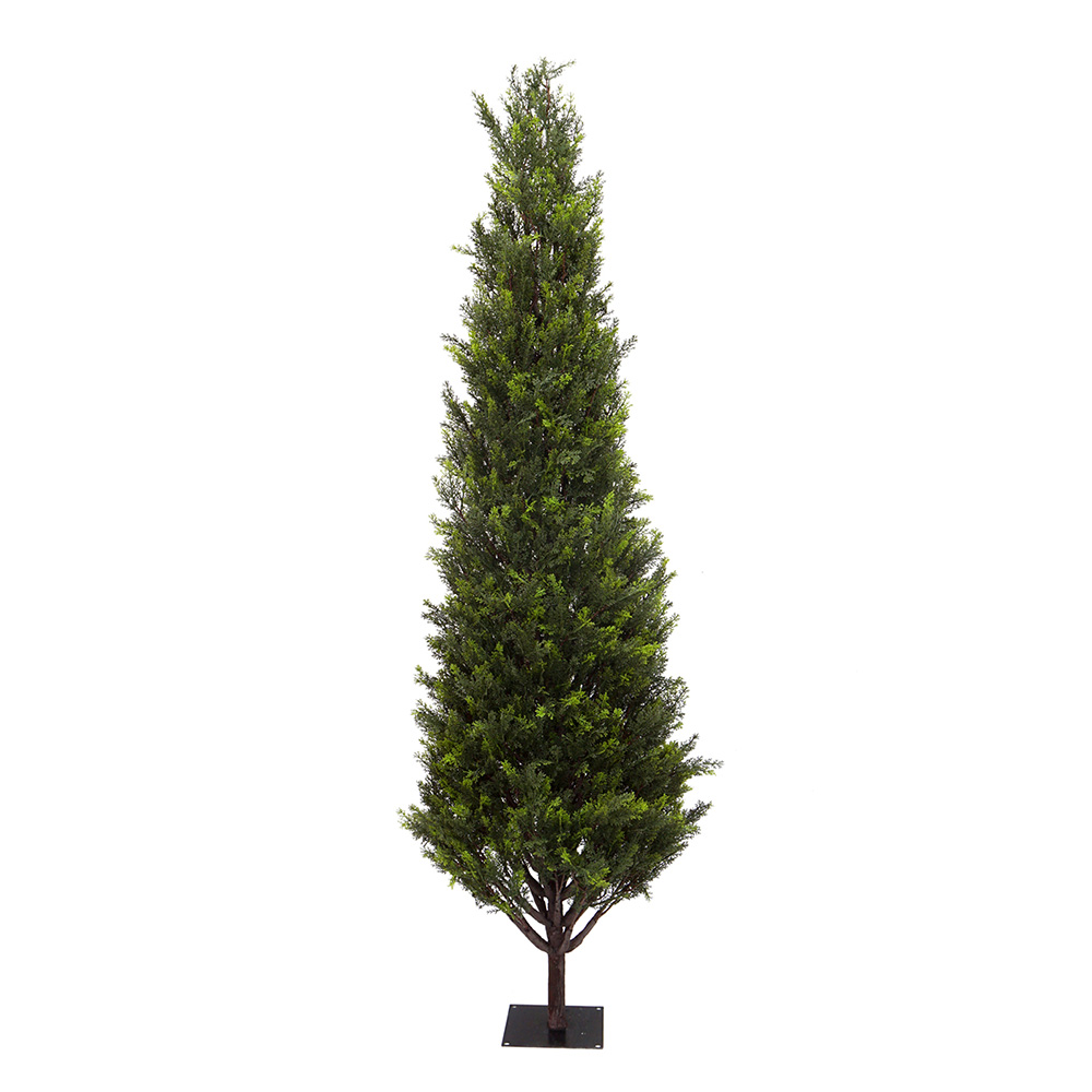 realistic 200cm high artificial cypress tree