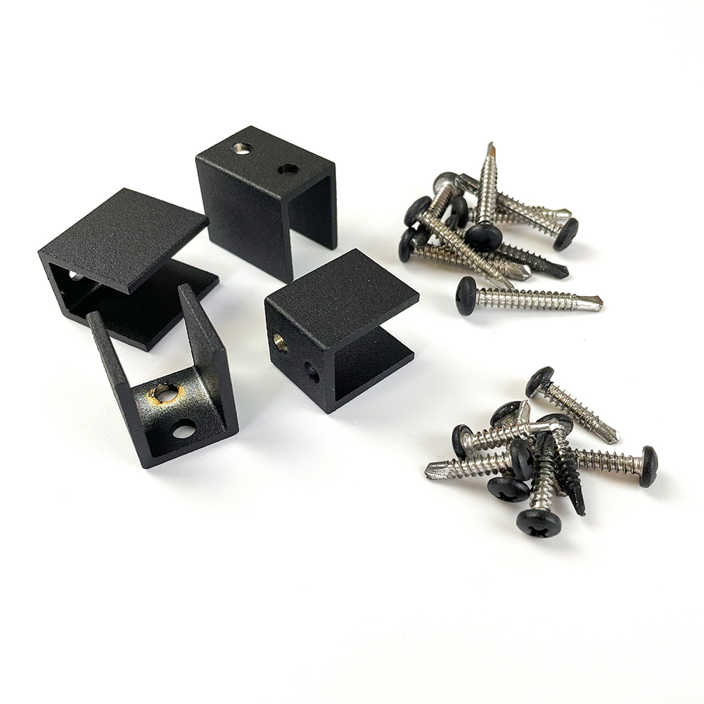 fixed bracket kit for composite decking