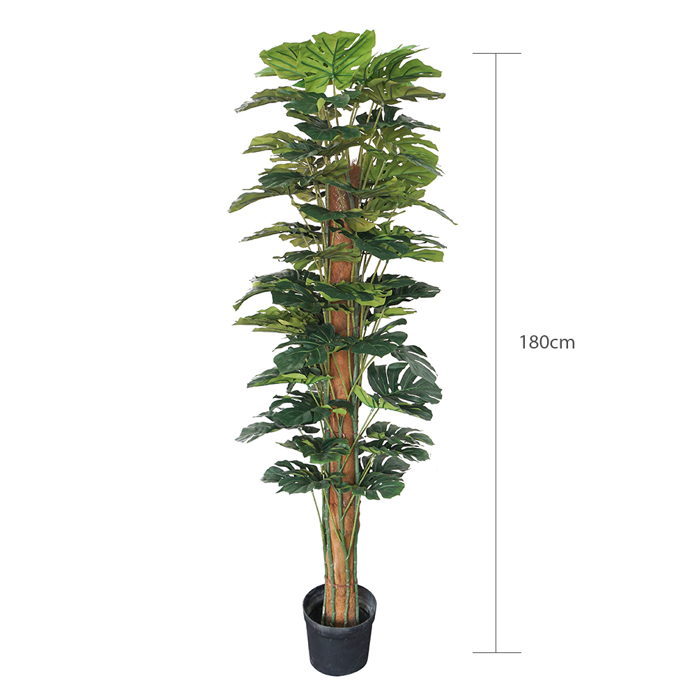 180cm tall artificial monstera plant