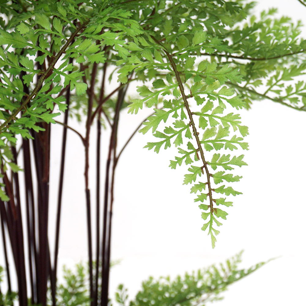 delicate artificial fern foliage