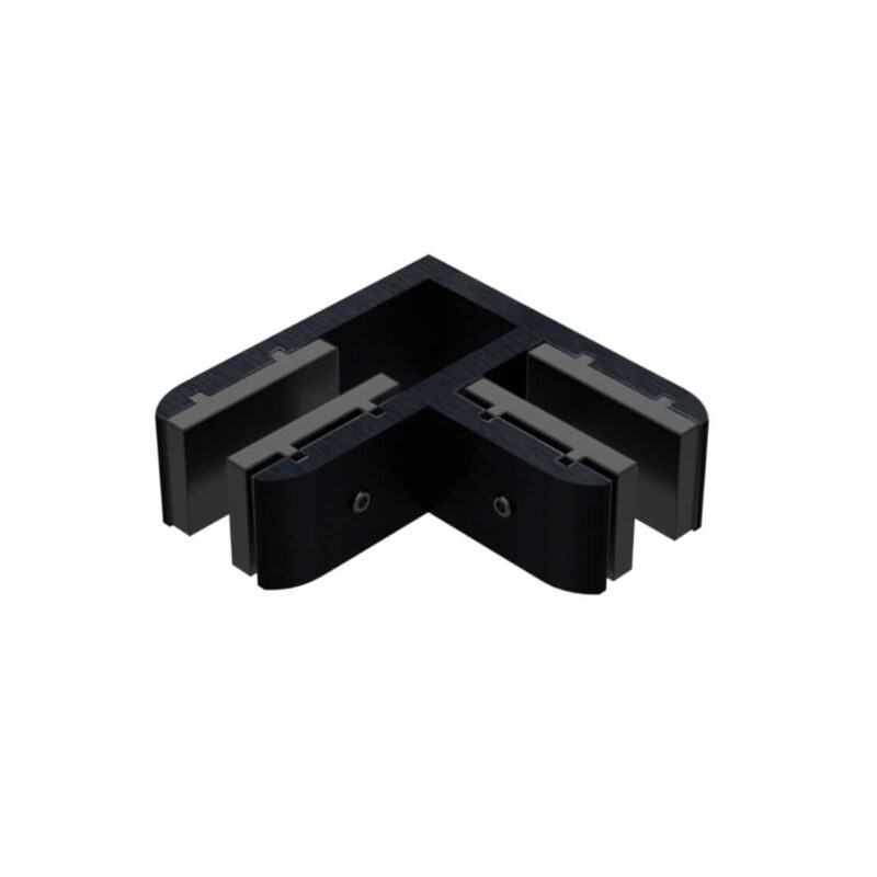 90 degree glass to glass stiffener
